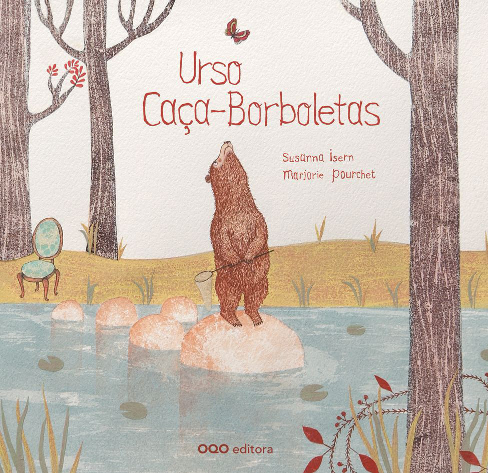 Urso caça-borboletas